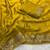 Mustard Color Embroidery cording & Sequance work Space Silk Saree