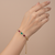 Traditional  gold plated bracelet with lobster clasp