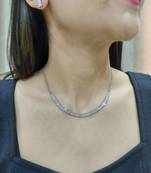 Single line ad necklace set