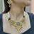 Pearl studded necklace set
