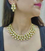 Rasha kundan necklace set