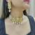 Ferzeen white kundan choker set