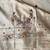 Cream Color  machine woven embroidery Work Silk Saree 