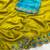 Mustard Color Embroidery and zari work Silk Saree