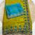 Mustard Color Embroidery and zari work Silk Saree