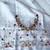 White Color  machine woven embroidery Work Silk Saree 