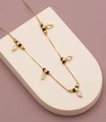 Traditional  gold plated diamond  mangalsutra