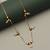 Traditional  gold plated diamond  mangalsutra