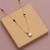 Traditional  gold plated diamond  mangalsutra
