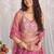 Lovely Pink Fendy Fabric Zari & Sequence Embroidered indian wedding lattest designer lehenga choli