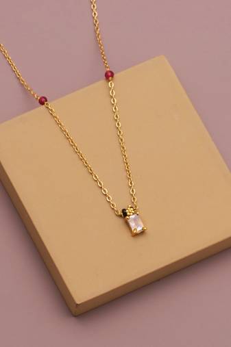 Traditional  gold plated diamond  mangalsutra