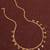 Delicat fancy gold necklace chain for woman and girl