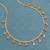 Delicat fancy gold necklace chain for woman and girl