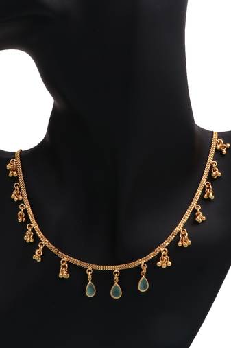Delicat fancy gold necklace chain for woman and girl