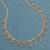 Delicat fancy gold necklace chain for woman and girl