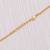 Delicat fancy gold necklace chain for woman and girl