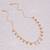 Delicat fancy gold necklace chain for woman and girl