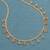 Delicat fancy gold necklace chain for woman and girl