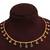 Delicat fancy gold necklace chain for woman and girl