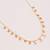Delicat fancy gold necklace chain for woman and girl