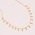 Delicat fancy gold necklace chain for woman and girl