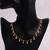 Delicat fancy gold necklace chain for woman and girl