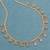 Delicat fancy gold necklace chain for woman and girl
