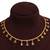 Delicat fancy gold necklace chain for woman and girl