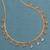Delicat fancy gold necklace chain for woman and girl
