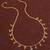 Delicat fancy gold necklace chain for woman and girl