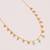 Delicat fancy gold necklace chain for woman and girl