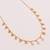 Delicat fancy gold necklace chain for woman and girl
