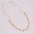 Delicat fancy gold necklace chain for woman and girl