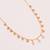 Delicat fancy gold necklace chain for woman and girl