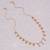 Delicat fancy gold necklace chain for woman and girl