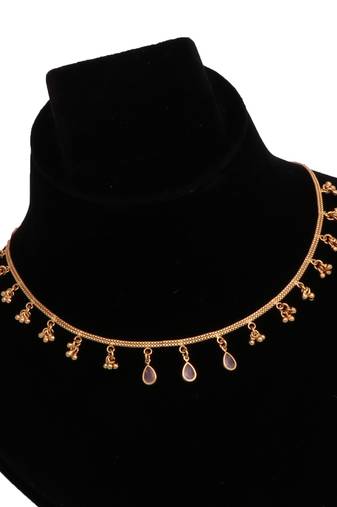 Delicat fancy gold necklace chain for woman and girl