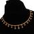 Delicat fancy gold necklace chain for woman and girl