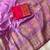 Magenta Color Meenakari  Zari Weaving  Work Dolla Silk Saree