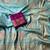 Sky Blue Color Meenakari  Zari Weaving  Work Dolla Silk Saree