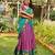 Pink Kanjivaram Silk Half blend Lehenga Saree With blouse And Dupatta