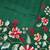 Green Color  floral embroidery Work Silk Saree