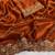 Orange Color Embroidery  & sequence thread and zari work  Space Silk Saree