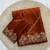 Orange Color Embroidery  & sequence thread and zari work  Space Silk Saree