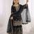 Girls heavy embroidery ethnic kurta and palazzo set with net dupatta