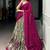 Beautiful Cream Kalamkari Printed Silk Event Wear Half Saree Lehenga