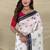 Black Color machine woven multi thread Work Silk Saree