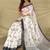 Black Color machine woven multi thread Work Silk Saree