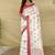 Red Color machine woven multi thread Work Silk Saree