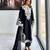 black silk blend embroidered palazzo set