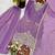 lavender silk blend embroidered palazzo set